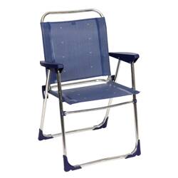 Krzesło kempingowe Crespo AL/219 ciemnoniebieskie