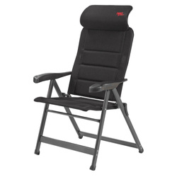 Niskie krzesło kempingowe AP/235-ADCS marki Crespo, czarne