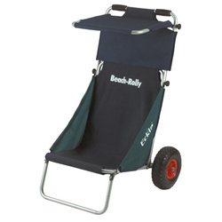 Wózek plażowy Beach Rolly Luxus marki Eckla, niebieski