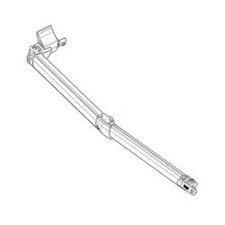 Articulated arm for Dometic PW1000 and PW1500