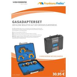 Poster Gas Adapter Set WEINSBERG DIN A1 (German)