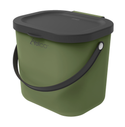 Yolco mini Multibag z wieczkiem Albula 6 l z recyklingu, zielony