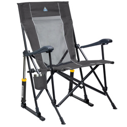 Fotel bujany RoadTrip Rocker™ antracyt 110kg 65,5x60cm