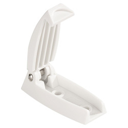 Uchwyt klapy serwisowej biały plastikowy 6cm 2140321