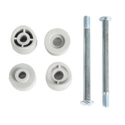 Zestaw przyłączeniowy do ramy siedziska krzesła Salina marki Westfield jasnoszary