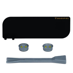 MagSpike magnetyczny uchwyt łazienkowy z haczykami czarny zestaw