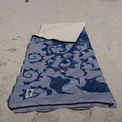 Vanlife Sleeping Bag Bentcho, New Zealand Octopus print