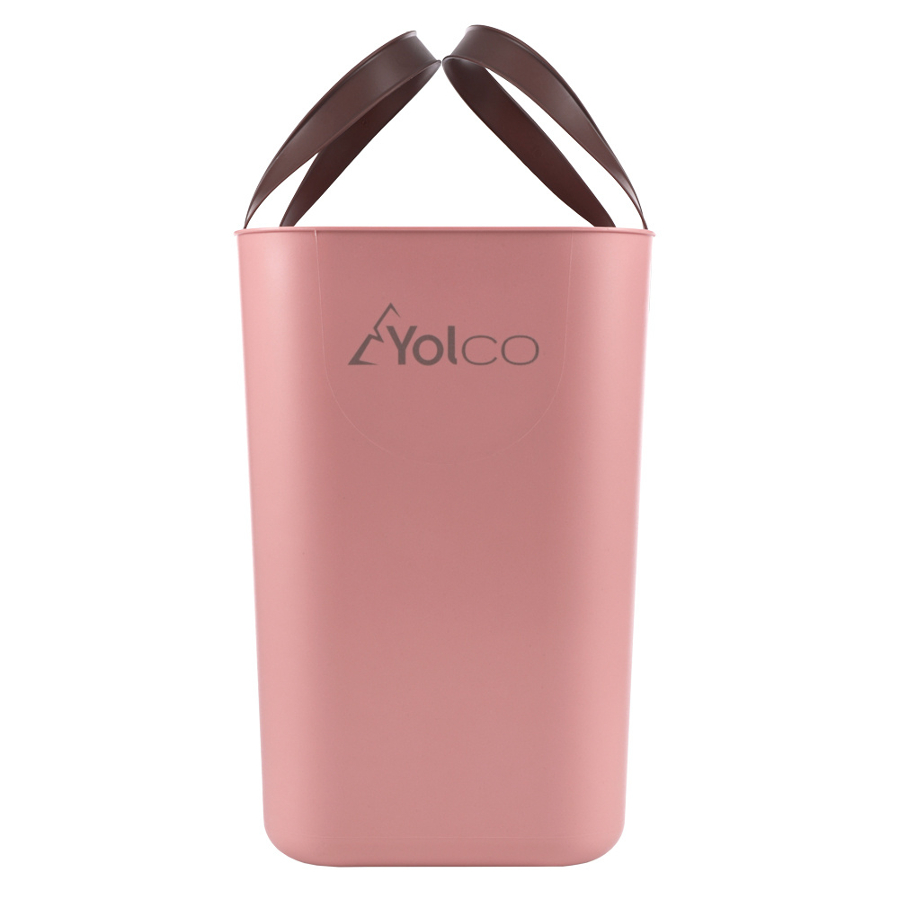 Yolco torba Multibag Albula 25 l z tworzywa z recyklingu, różowa - gdzie się sprawdzi