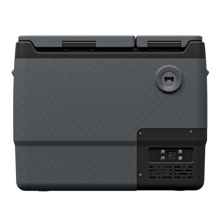 Yolco przenośna lodówka kompresorowa DX40 39 l, dwustrefowa, Space Grey - budowa i wyposażenie