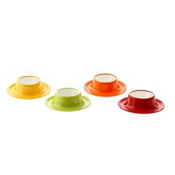 Zestaw kolorowych jajeczników z serii Rainbow Gimex