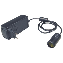 Pro Car Gniazdo zasilania 60W 12V 230V kabel 1,2m czarne