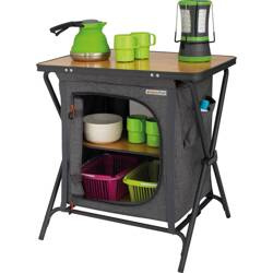 Szafka kempingowa Venossa z serii Nova marki EuroTrail, ciemnoszara, 72 cm