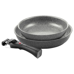 Zestaw patelni Torre 3-częściowy (ø 24 + 28 cm)