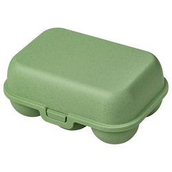 Pudełko na jajka mini zielone 17x7,3x11,8cm PP