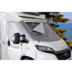 HINDERMANN CLASSIC - zewnętrzna mata termoizolacyjna na szyby kabiny VW Crafter / MAN TGE, izolacja ok. 10 mm