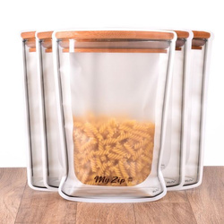 MyZip woreczki XL wielorazowe do żywności, szczelne, zestaw 5 sztuk