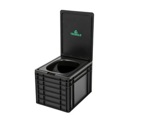 TROBOLO BilaBox przenośna toaleta separacyjna w formacie Eurobox, 2,9 kg - kamper, van, biwak