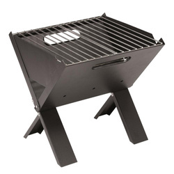 Składany grill węglowy Outwell Cazal Compact, 30 cm, czarny