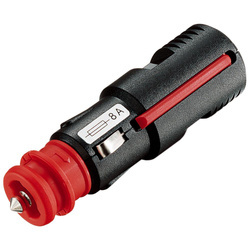 Pro Car wtyczka 2-bolcowa 12V/24V 8A czarna