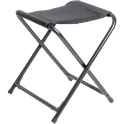 Brunner Składany stołek Aravel 3D czarny 40x45x27cm 80kg