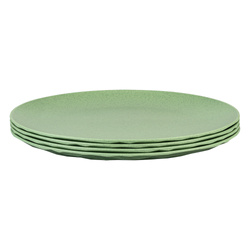 Talerz płaski CLUB PLATE 260 zielony 26cm 4-osobowy