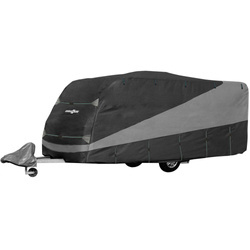 Pokrowiec na przyczepę kempingową Brunner Design 12M 450-500 cm - 500 x 240 x 220 cm, 4-warstwowa włóknina, oddychający