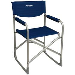 Krzesło reżyserskie Captain marki Brunner niebieskie