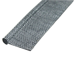 Hindermann Tekstylna lamówka 3cm szary 7mm