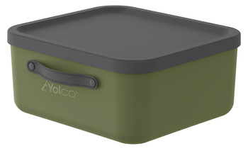 Yolco pojemnik z wieczkiem Mythen 20 l, zielony
