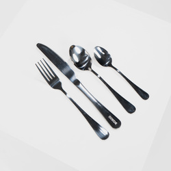BOXIO EAT - sztućce kempingowe ze stali nierdzewnej dla 2 osób, 8 elementów