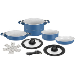 Brunner Carezza Magnetogrip Cookware Set, Blue Aluminum, 22 cm