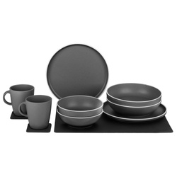 Dolomite magnetic tableware set