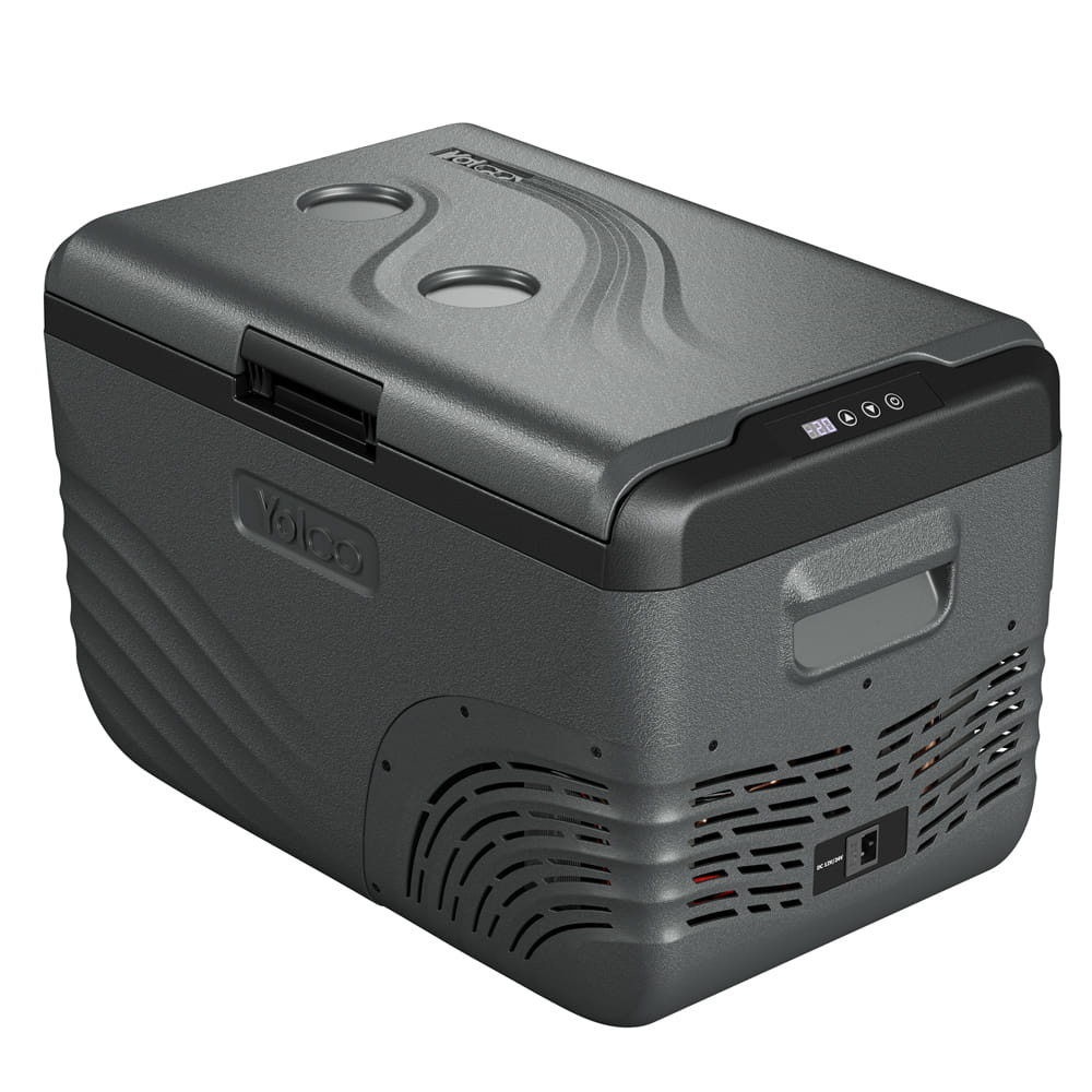 Yolco przenośna lodówka kompresorowa NX30 28 l, Carbon - budowa i wyposażenie