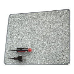 Pro Car Podgrzewany dywan 100x60cm Szary 70W 12V
