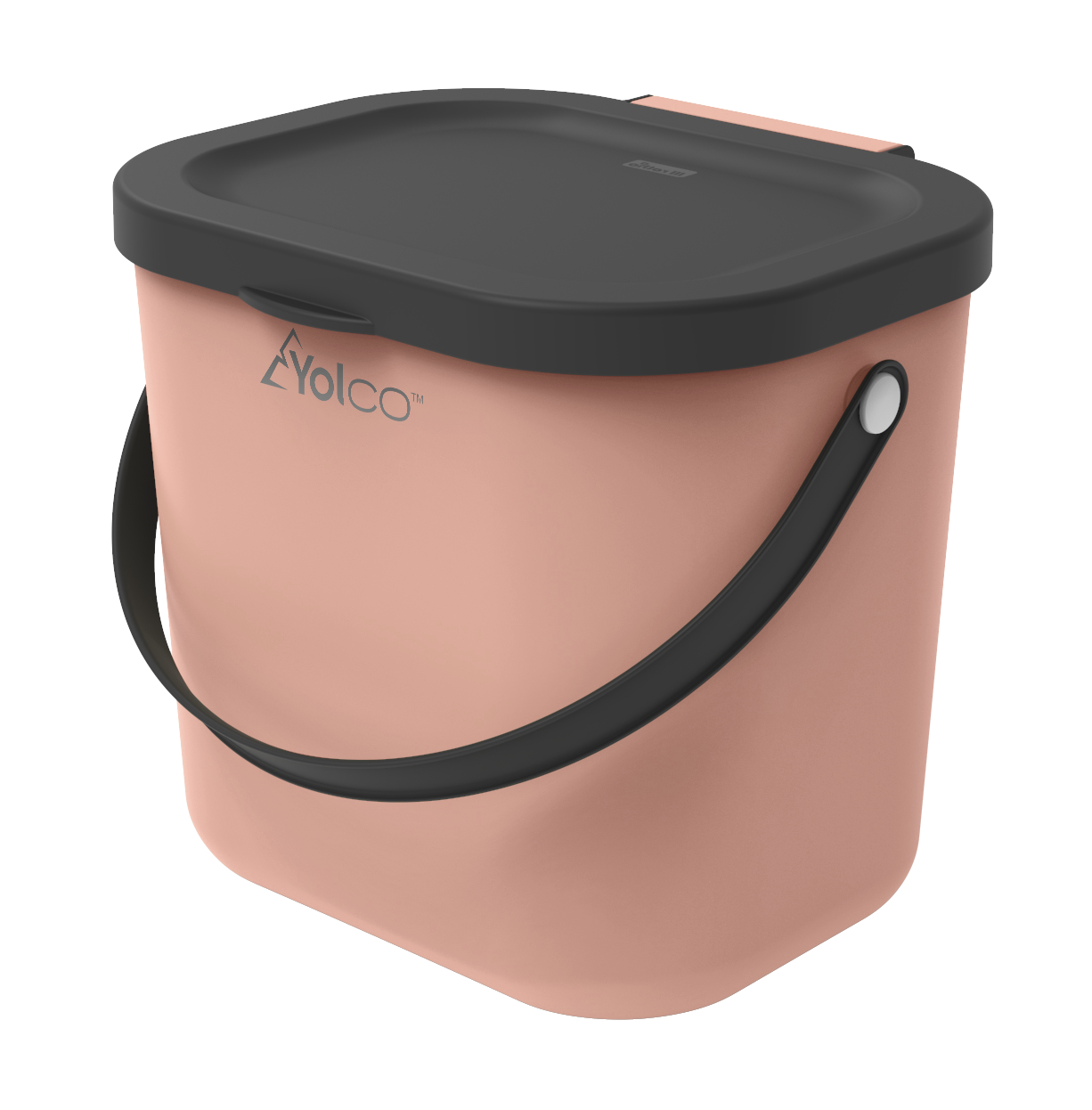 Yolco mini Multibag z wieczkiem Albula 6 l z recyklingu, różowy - budowa i wyposażenie