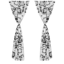 Zestaw zasłon Stella 8 sztuk