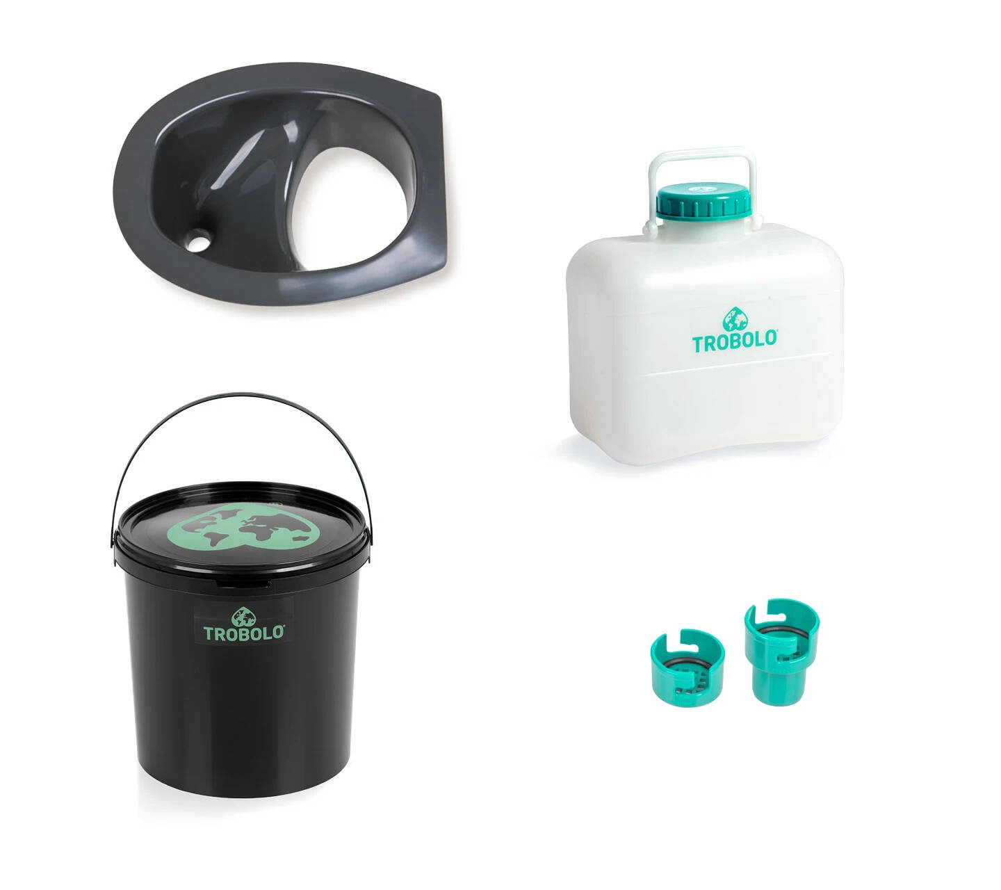 Zestaw DIY TROBOLO, szary, 11 l / 10 l, zdjęcie 1