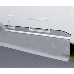 Draught Skirt Premium 50 cm x 7 m light grey Bodenschürze Premium