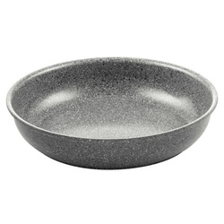 Patelnia Torre M 24cm szara plamka aluminium bez uchwytu