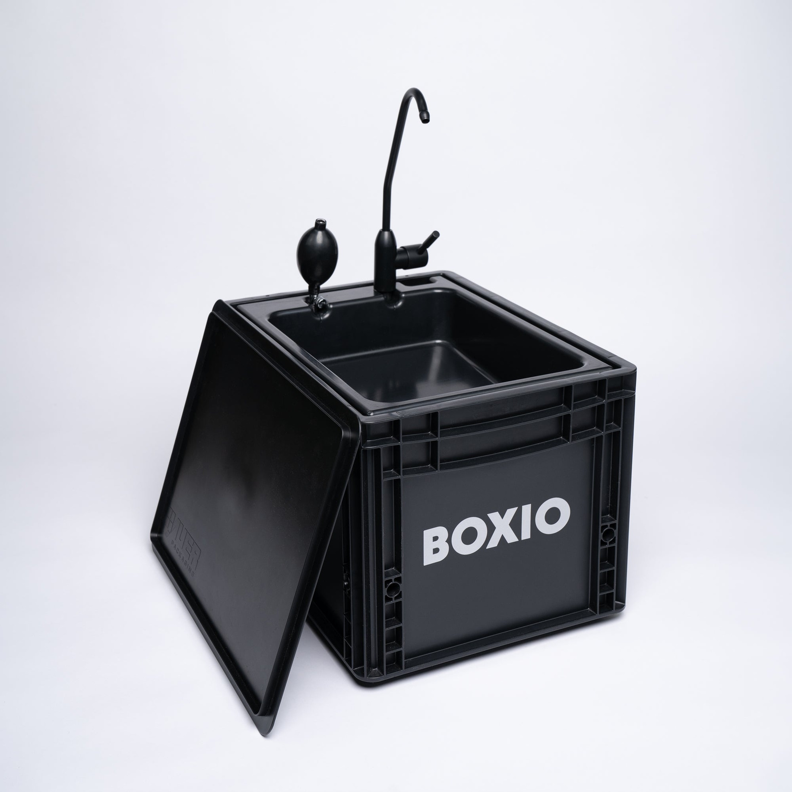 Zestaw BOXIO WASH PLUS z prysznicem i lusterkiem