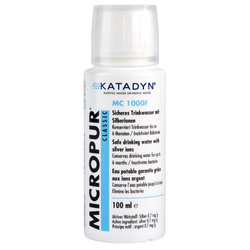 Katadyn Micropur Classic MC 1000F jony srebra do wody pitnej 100 ml na 1000 l - zbiornik kampera