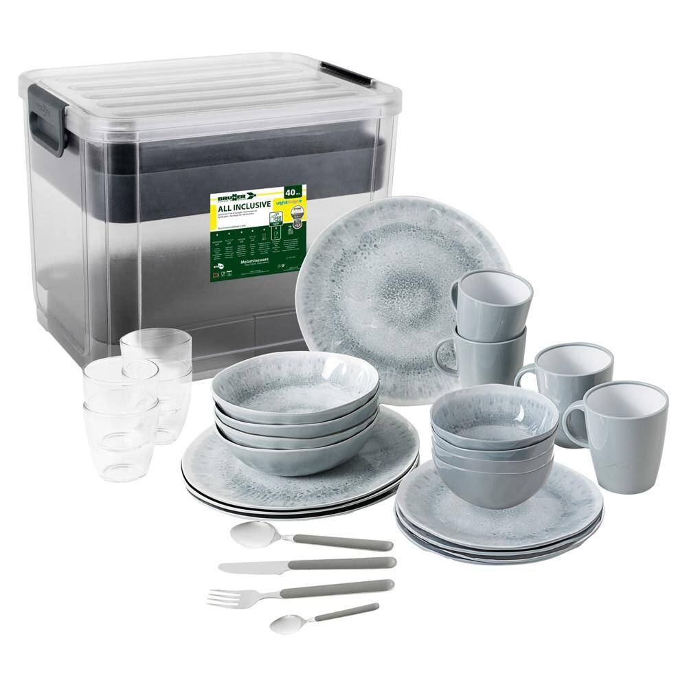 Brunner Pearl All Inclusive VIP tableware set, 40 pieces
