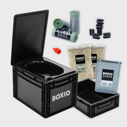 BOXIO TOILET MAX+ - complete separating toilet set with SOLO UP riser