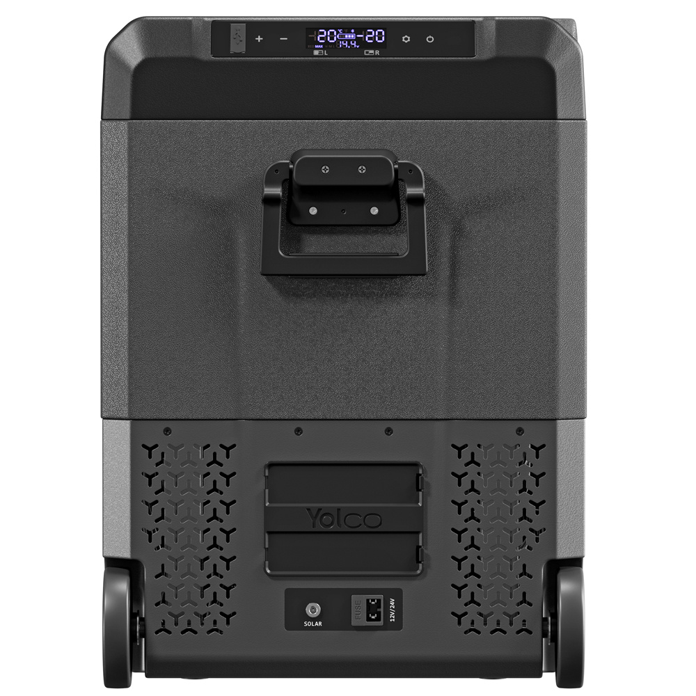 Yolco przenośna lodówka kompresorowa TCX60 60 l, dwustrefowa, Space Grey - gdzie się sprawdzi