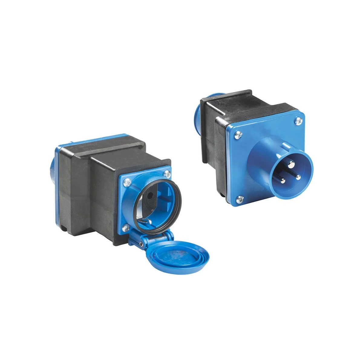 AS Schwabe Caravan adapter 16 A - wtyczka CEE i gniazdo Schuko