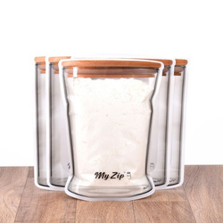 MyZip Woreczki strunowe spożywcze 1,5 l zestaw 5 szt. wielorazowe