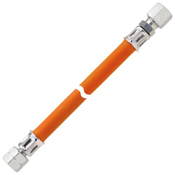 GOK Przewód gazowy 10 bar G 1/2 x RVS 12 400mm