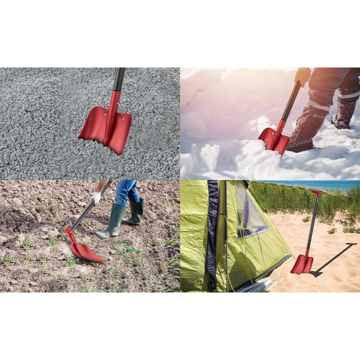 Brunner Arlo shovel in use
