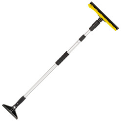 Skrobaczka do szyb i szczotka do kampera na długim ramieniu