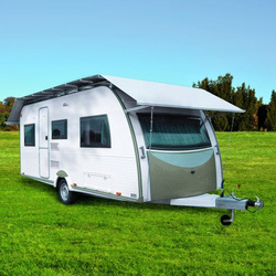 Dach ochronny do przyczepy 300x671-710 cm Hahn Zelte całoroczny